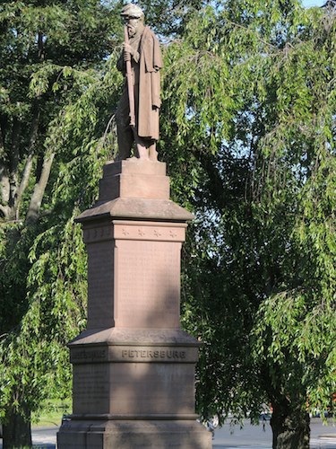 Soldiers' Monument dedicated July 6, 1868 - Courtesy of Anthony Roy