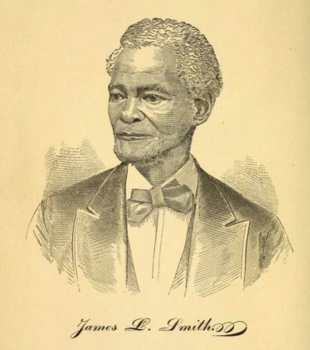 Portrait of Smith from the Autobiography of James L. Smith