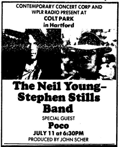 Detail from Hartford Courant display ad June 27, 1976. 
