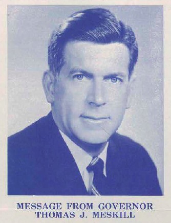 Illustration of Governor Thomas J. Meskill