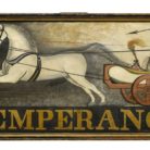Sign for the Temperance Hotel, ca. 1826-1842