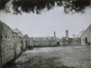 Courtyard at New-Gate Prison