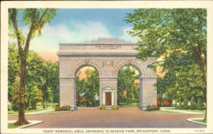 Perry Memorial Arch, Entrance to Seaside Park, Bridgeport