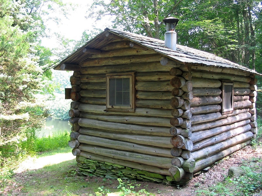 Edwin Way Teal's writing cabin at Trail Wood, Hampton