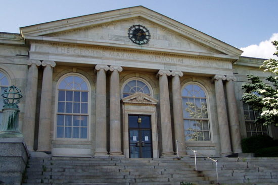 The George Maxwell Memorial Library, Vernon