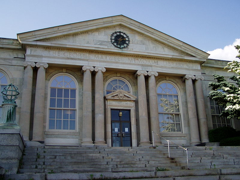 The George Maxwell Memorial Library, Vernon