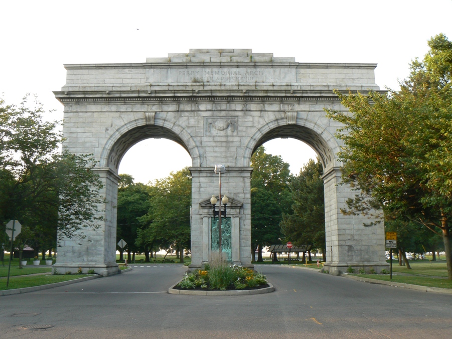 Perry Memorial Arch, Seaside Park, Bridgeport