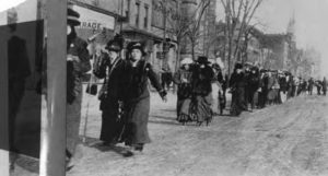 Women Protestors of the Day March for the Vote