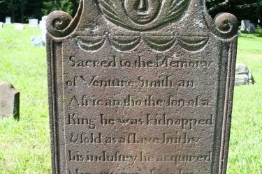 Venture Smith's headstone