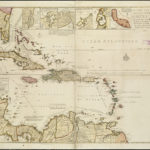 Map of the West Indies, 1717