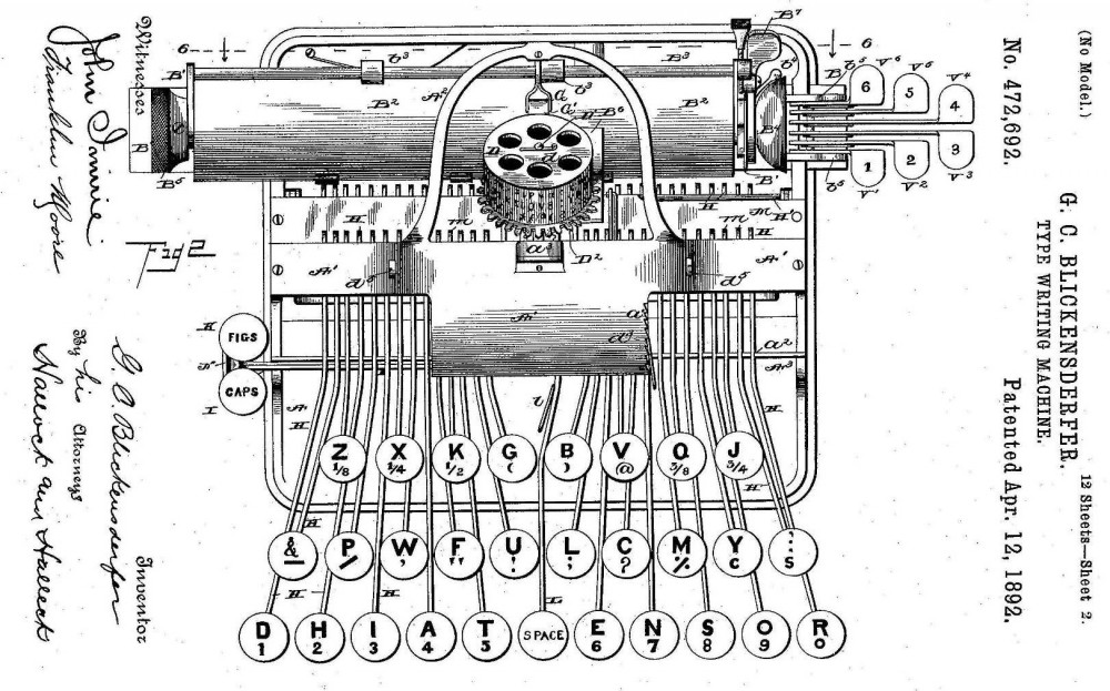 Type Writing Machine