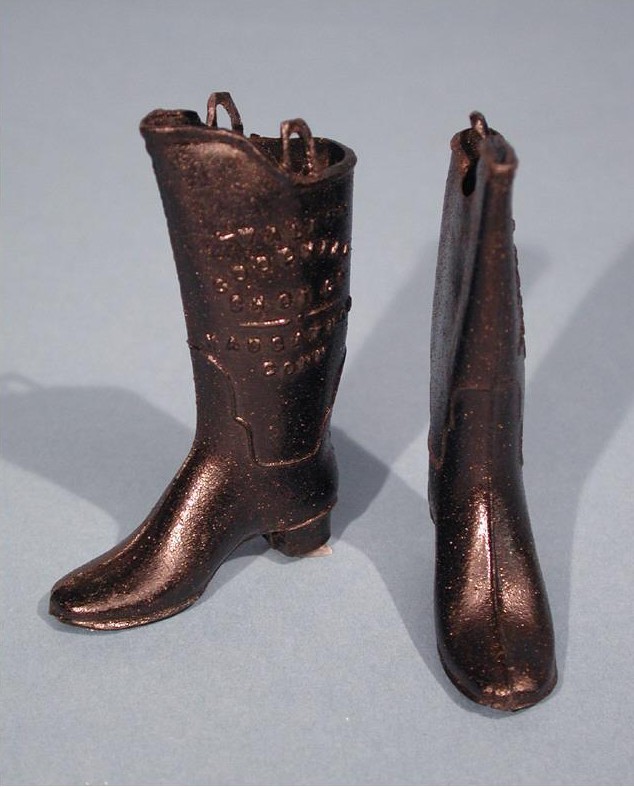 Miniature Boots, Wales Goodyear Shoe Company, Naugatuck