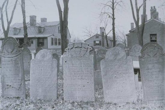 Gravestones, Old Burying Ground, Hartford
