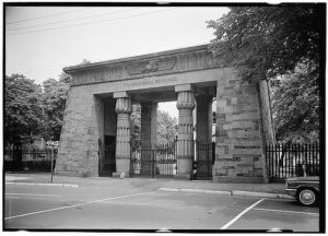 Henry Austin, Grove Street Cemetery Entrance, 1845, New Haven