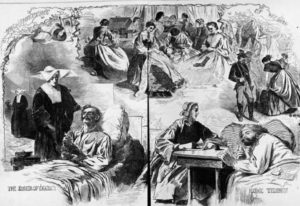 The Influence of Woman, Harper's Weekly, 1862