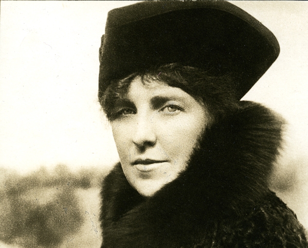 Theodate Pope Riddle, taken shortly after her survival of the sinking of the Lusitania