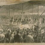 Fourth of July celebration, Woodstock, 1870