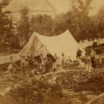 Testing the camping equipment on The Gunnery’s campus in Washington