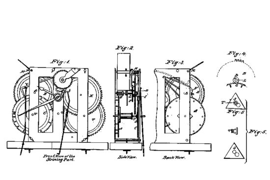 Noble Jerome’s Clock Patent Model - Connecticut History 