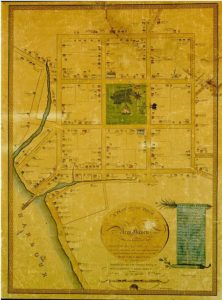 A Plan of the Town of New Haven with All the Buildings in 1748