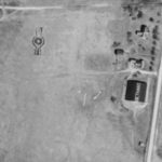 Detail of the Bethany Airport Hanger from the Aerial survey of Connecticut 1934