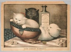 The Great Remedy. Hand-colored lithograph by E.B. & E.C. Kellogg