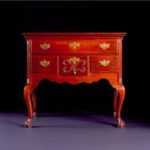 Dressing Table. Probably made in 1783 by the shop of Eliphalet Chapin