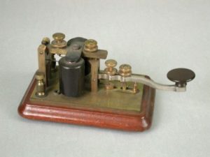 Combined Telegraph Key and Sounder