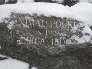 Goshen Animal Pound, circa 1800