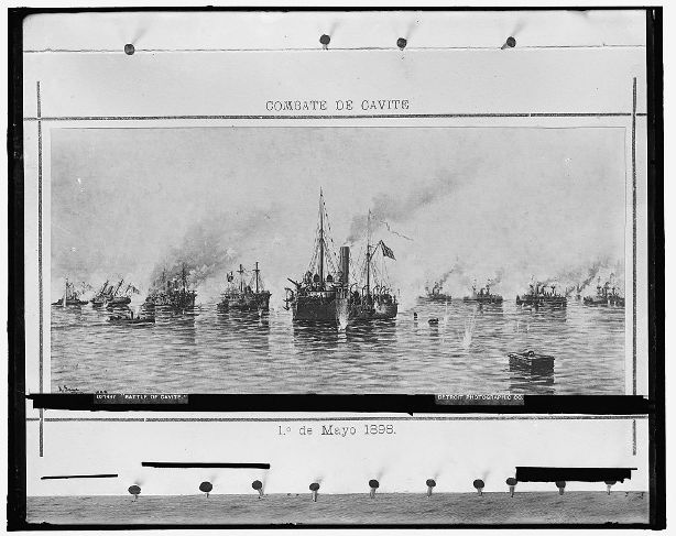 Combate de Cavite, 10 de Mayo 1898