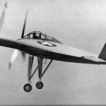 Guyton flying the V-173, November 23, 1942