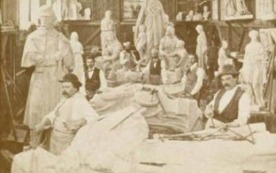 View in Batterson, Canfield & Co.'s Monumental Works