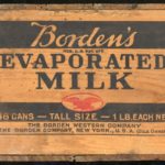 Borden's Evaporated Milk Crate Label
