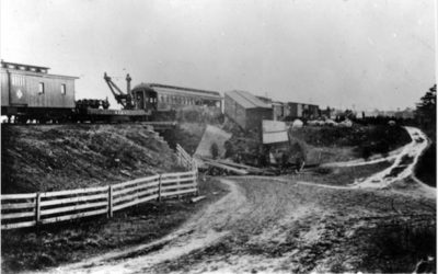 East Thompson train wreck, December 4, 1891