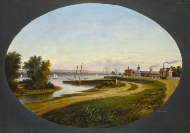 View of the Colt Factory from Dutch Point