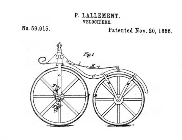 Pierre Lallement and the Modern-Day Pedal Bicycle – Today in History: November 20 - Connecticut History | a CTHumanities Project
