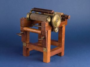 Patent Model for the Manufacture of Rubber Fabrics, Charles Goodyear, 1844