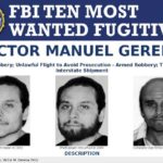FBI Ten Most Wanted Fugitive poster of Victor Manuel Gerena