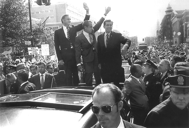President Richard Nixon visits Hartford
