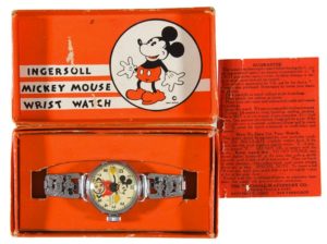 Ingersoll Mickey Mouse Wrist Watch, 1933