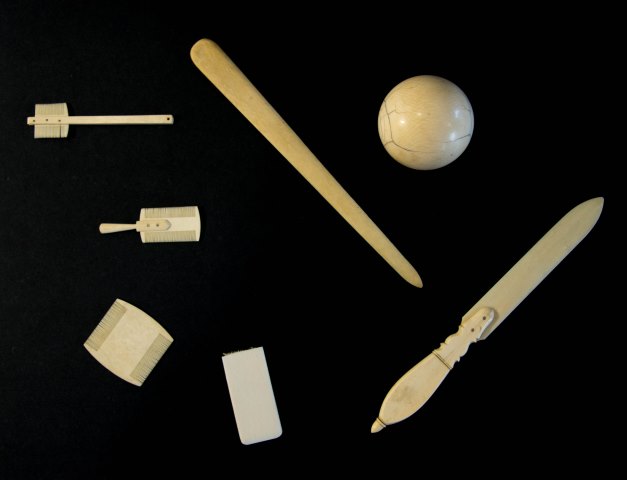 Ivoryton's Comstock, Cheney Co. produced a variety of ivory goods