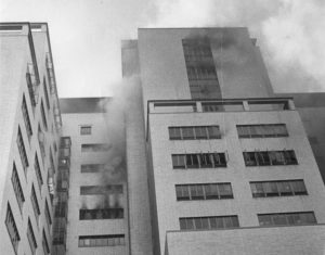 Smoke billows from Hartford Hospital