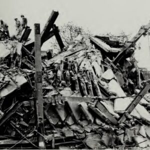 Image of a collapsed building