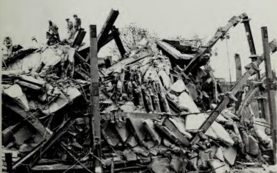 Image of a collapsed building