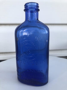 Iconic Phillips Milk of Magnesia bottle produced in Stamford, CT