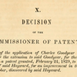 Section of page from the Report of the Commissioner of Patents for the Year 1852