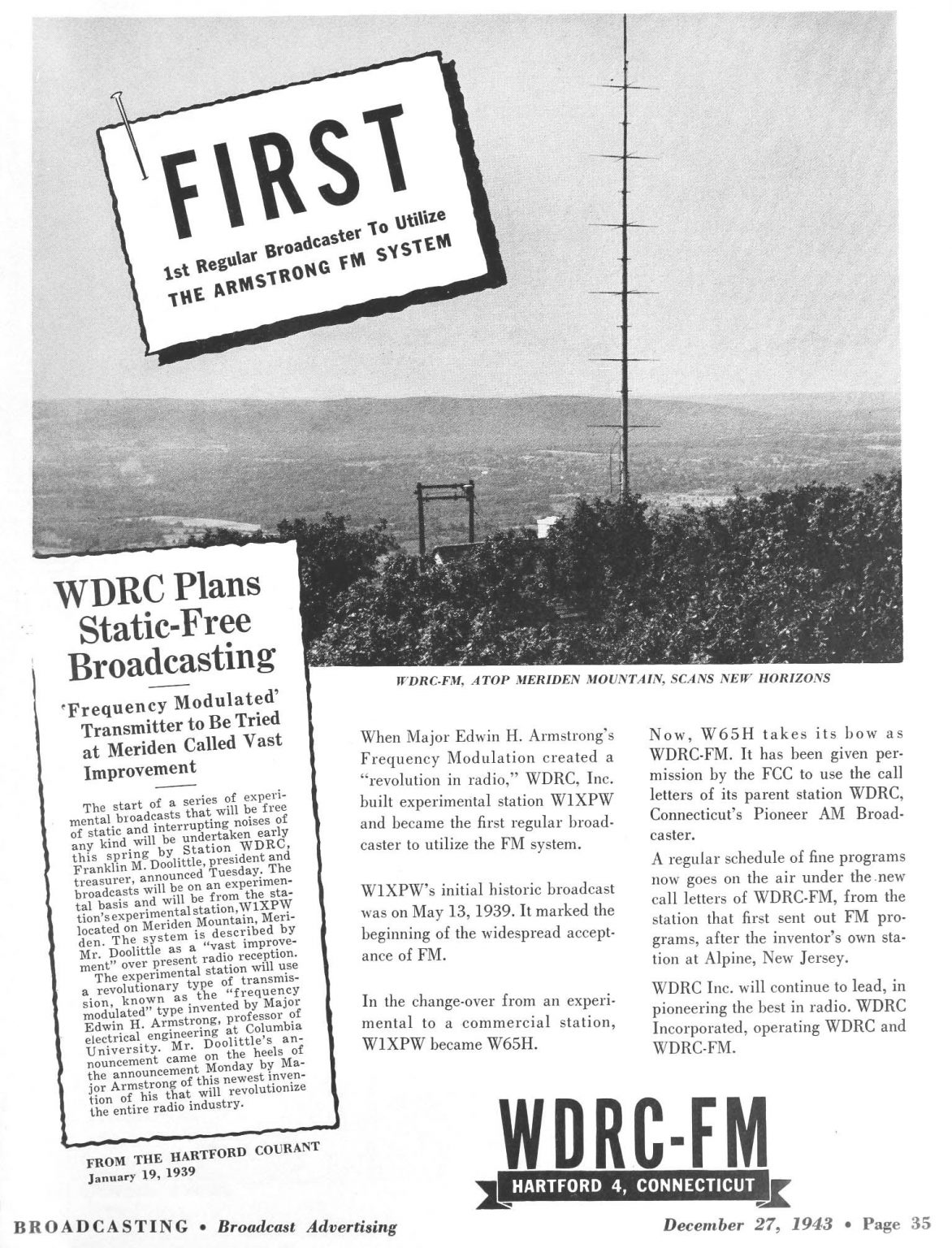 wdrc-am-fm-connecticut-s-oldest-commercial-radio-station