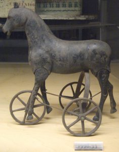 Mechanical horse toy