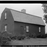 Black and white image of a building