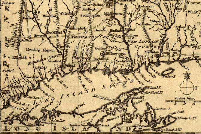 Detail of a map